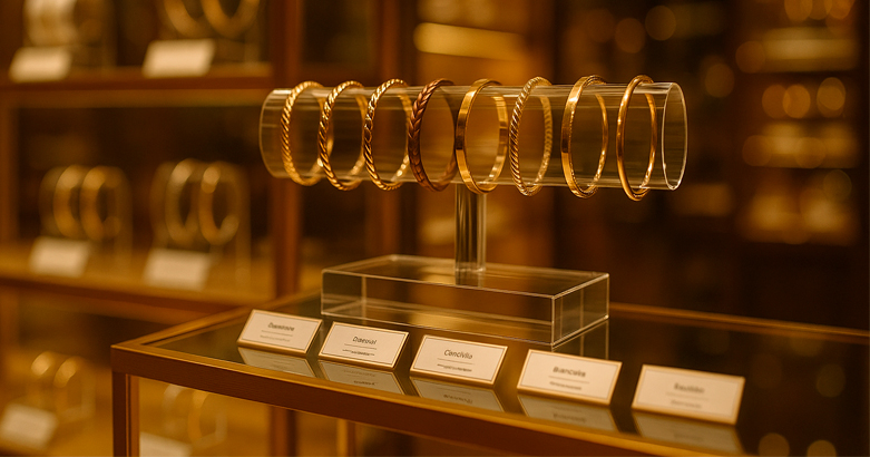 expositor pulseras metacrilato